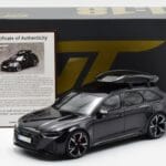 Audi RS6 C8 Avant Mythos Must Süsinikkiust Katusega Aasia Eriväljaanne GT Spirit 1:18