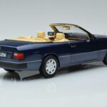 Mercedes 300 CE-24 A124 Kabriolett Nautical Blue Piiratud Väljaanne Norev 1:18