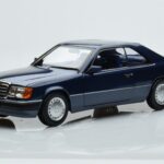 Mercedes 300 CE-24 C124 Kupee Nautical Blue Piiratud Väljaanne Norev 1:18