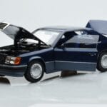 Mercedes 300 CE-24 C124 Kupee Nautical Blue Piiratud Väljaanne Norev 1:18