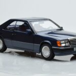Mercedes 300 CE-24 C124 Kupee Nautical Blue Piiratud Väljaanne Norev 1:18