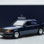 Mercedes 300 CE-24 C124 Kupee Nautical Blue Piiratud Väljaanne Norev 1:18