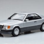 Mercedes 300 CE-24 C124 Coupé Hõbedane Norev 1:18