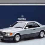 Mercedes 300 CE-24 C124 Coupé Hõbedane Norev 1:18