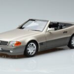 Mercedes 500 SL R129 Suitsuhõbedane Norev 1:18