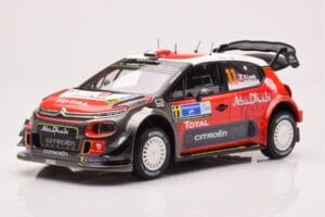 Citroen C3 WRC #11 S. Loeb / D. Elena Rally Mexico 2018 Norev 1:18 181638 Metall