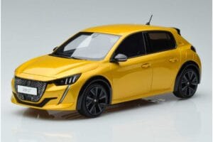 Peugeot 208 GT Line Kollane Otto 1:18 OT930 Vaik