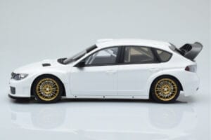 Subaru Impreza WRX STI R205 Kohandatud Osadega Valge Otto 1:18 OT1037 Vaik - pilt 3/6