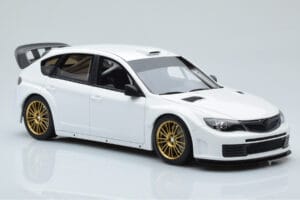 Subaru Impreza WRX STI R205 Kohandatud Osadega Valge Otto 1:18 OT1037 Vaik - pilt 4/6