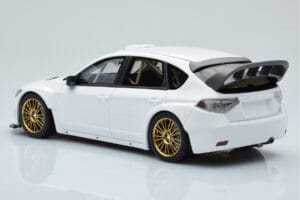 Subaru Impreza WRX STI R205 Kohandatud Osadega Valge Otto 1:18 OT1037 Vaik - pilt 5/6