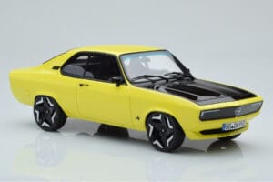 Opel Manta GSE Elektromod Kollane Otto 1:18 OT434 Vaik - pilt 4/6