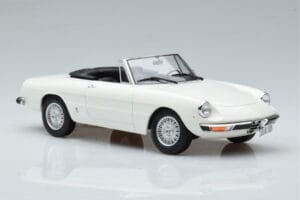 Alfa Romeo 2000 Spider Valge Norev 1:18 187882 Metall - pilt 5/7