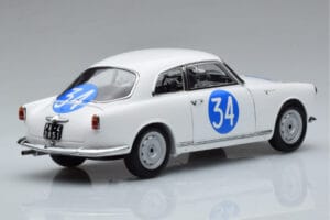 Alfa Romeo Giulietta SV #34 Targa Florio 1960 Kyosho 1:18 08957C Metall - pilt 3/9