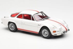 Alpine A110 1600S Valge Norev 1:18 185303 Metall - pilt 4/6