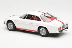 Alpine A110 1600S Valge Norev 1:18 185303 Metall - pilt 5/6