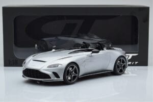 Aston Martin V12 Speedster Hõbedane GT Spirit 1:18 GT430 Vaik - pilt 6/6
