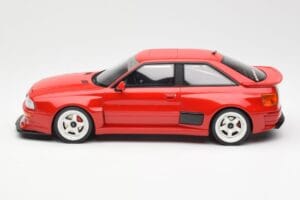 Audi 80 B4 Coupe Prior Design RS2 Punane Otto 1:18 OT1068 Vaik - pilt 3/6