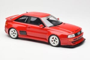 Audi 80 B4 Coupe Prior Design RS2 Punane Otto 1:18 OT1068 Vaik - pilt 4/6