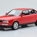 Audi 80 B4 Quattro Competition Laser Punane Otto 1:18