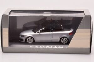 Audi A3 8P Kabriolett Hõbe Minichamps 1:43 5010803323 Metall - pilt 4/4