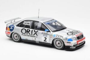 Audi A4 B5 Orix #2 P. Radisch 1998 UT Models 1:18 39872 Metall - pilt 4/6