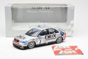Audi A4 B5 Orix #2 P. Radisch 1998 UT Models 1:18 39872 Metall - pilt 6/6