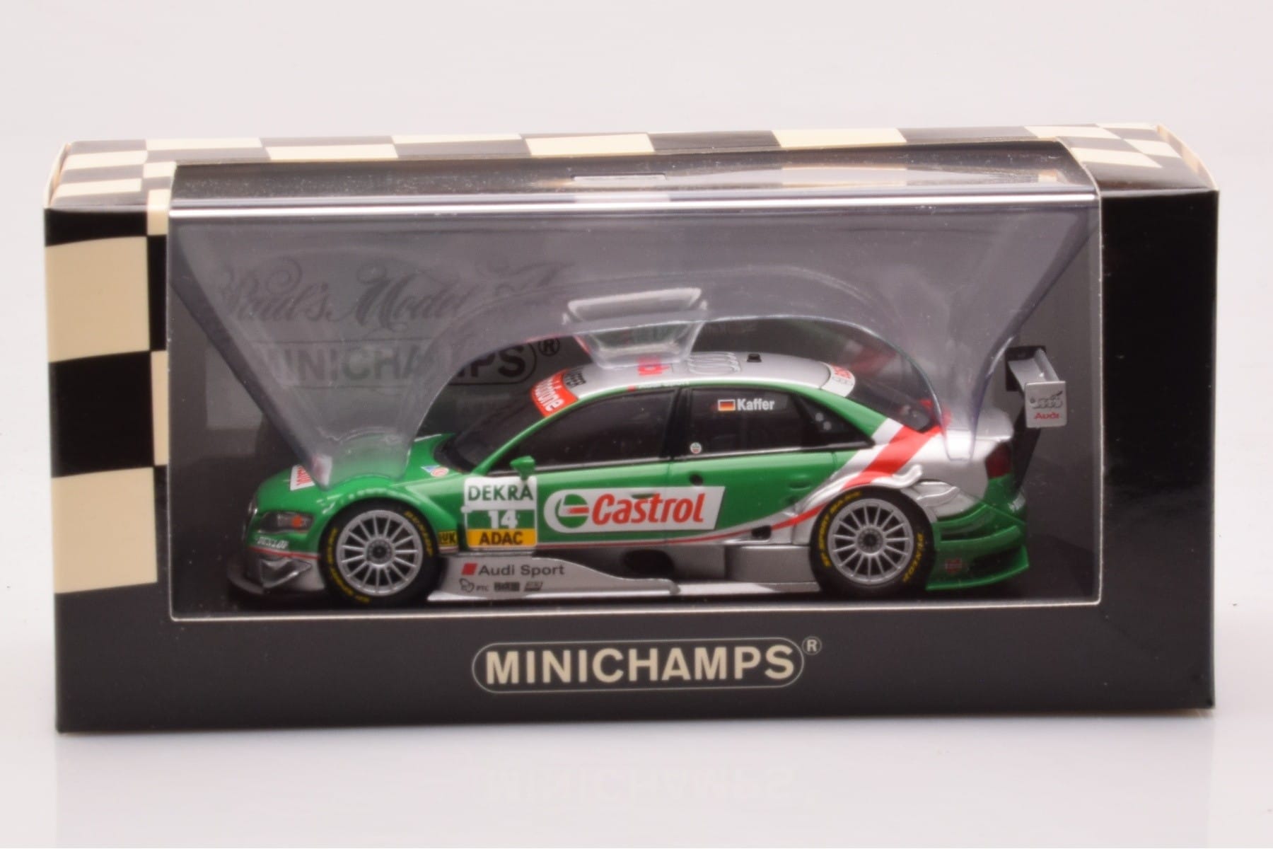 Audi A4 B7 DTM Team Phoenix #14 F. Kaffer DTM 2006 Minichamps 1:43 400061514 Metall - pilt 4/4