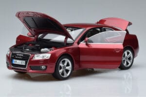 Audi A5 B8 Granaatpunane Norev 1:18 188352 Metall - pilt 2/7