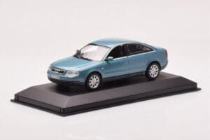 Audi A6 C5 Petrol Metallic Minichamps 1:43 AUDI-264448 Metall - pilt 2/4