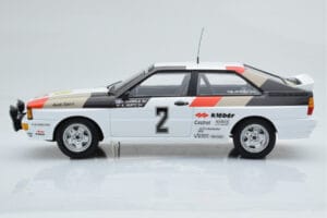 Audi Quattro Audi Sport #1 H. Mikkola / A. Hertz Winners International Swedish Rally 1981 Minichamps 1:18 155811102 Metall - pilt 3/6