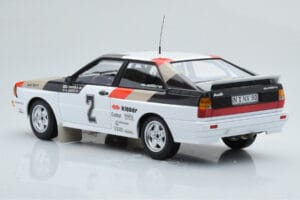 Audi Quattro Audi Sport #1 H. Mikkola / A. Hertz Winners International Swedish Rally 1981 Minichamps 1:18 155811102 Metall - pilt 5/6
