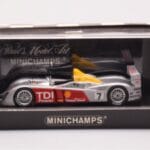Audi R10 TDI LMP1 #7 R. Capello / T. Kristensen / A. McNish 24 Hours of Le Mans 2006 Minichamps 1:43 - image 4 of 4
