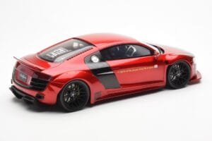 Audi R8 4S Liberty Walk Candy Punane GT Spirit 1:18 GT892 Vaik - pilt 2/6