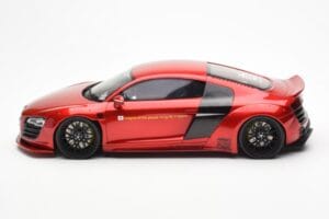 Audi R8 4S Liberty Walk Candy Punane GT Spirit 1:18 GT892 Vaik - pilt 3/6