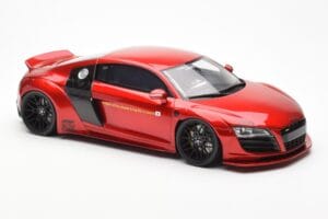 Audi R8 4S Liberty Walk Candy Punane GT Spirit 1:18 GT892 Vaik - pilt 4/6