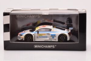 Audi R8 LMS #11 HCB Rutronik Racing L. di Grassi FIA GT World Cup Macau 2016 Minichamps 1:43 437171711 Metall - pilt 4/4