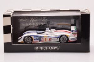 Audi R8 #1 J.J. Lehto / M. Werner GP of Atlanta Winners 2005 Minichamps 1:43 400051391 Metall - pilt 4/4