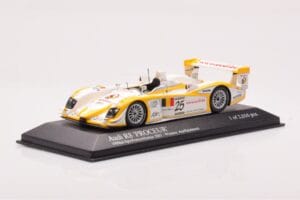 Audi R8 #25 S. Ara / T. Kristensen Winners 1000km Spa 2003 Minichamps 1:43 400031325 Metall - pilt 2/4