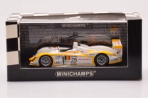 Audi R8 #25 S. Ara / T. Kristensen Winners 1000km Spa 2003 Minichamps 1:43 400031325 Metall - pilt 4/4