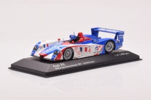 Audi R8 #4 M. Ortelli / J-M. Gounon 1000km Spa 2005 Minichamps 1:43 400051304 Metall - pilt 2/4