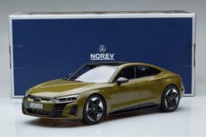 Audi RS E-Tron GT Oliivroheline Norev 1:18 188380 Metall - pilt 6/6