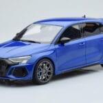 Audi RS3 8Y Sportback Performance Edition Nagaro Sinine GT Spirit 1:18
