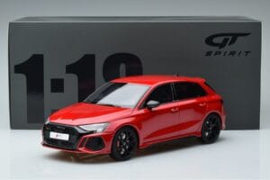 Audi RS3 8Y Sportback Punane GT Spirit 1:18 GT378 Vaik - pilt 6/6