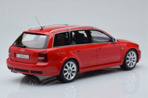Audi RS4 B5 Avant Punane Otto 1:18 OT1026B Vaik - pilt 2/6