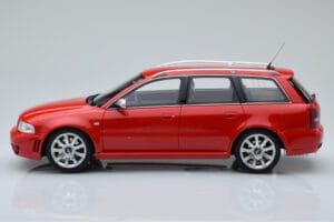 Audi RS4 B5 Avant Punane Otto 1:18 OT1026B Vaik - pilt 3/6