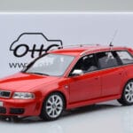Audi RS4 B5 Avant Punane Otto 1:18 - image 6 of 6