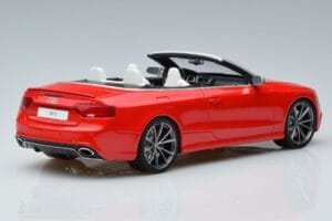 Audi RS5 B8 Kabriolett Punane GT Spirit 1:18 GT724 Vaik - pilt 2/5