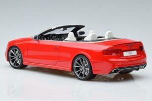 Audi RS5 B8 Kabriolett Punane GT Spirit 1:18 GT724 Vaik - pilt 4/5