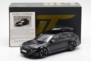 Audi RS6 C8 Avant Mythos Must Karbonkatusega Asia Edition GT Spirit 1:18 CLDC007 Vaik - pilt 6/6