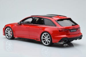 Audi RS6 MTM C8 Avant Tango Punane GT Spirit 1:18 GT432 Vaik - pilt 5/6